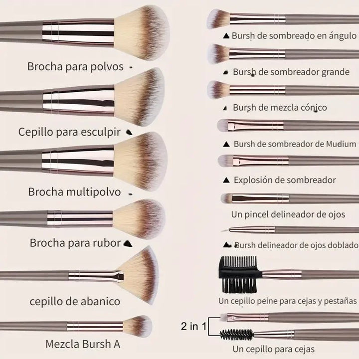 Foundation Makeup Brush Set - Divine Janisal Design