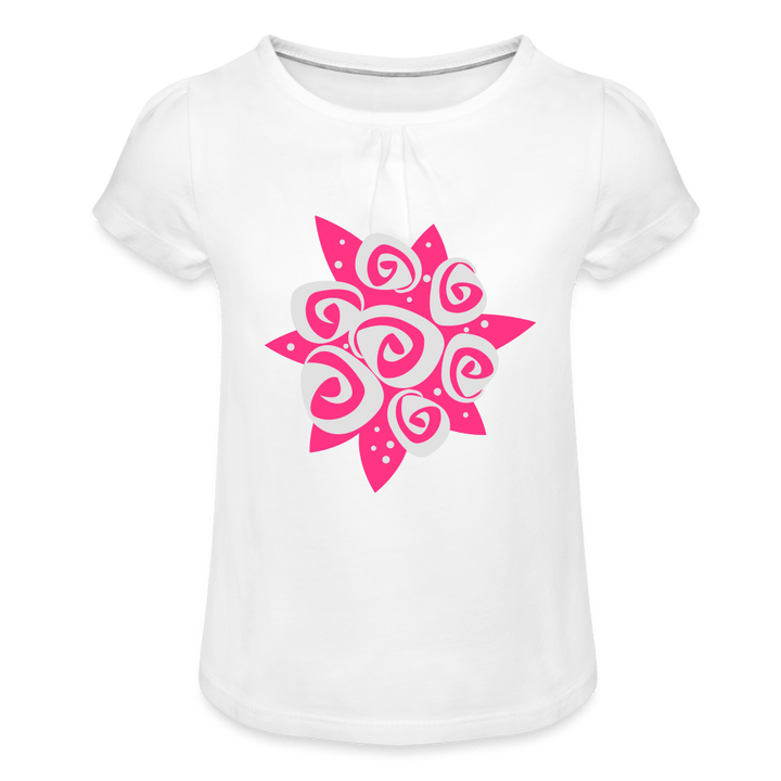 Girl’s T-Shirt with Ruffles - Divine Janisal Design