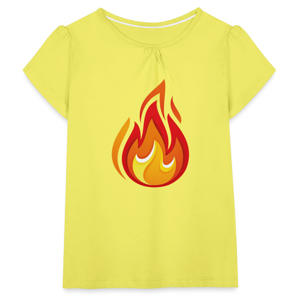 Girl’s T-Shirt with Ruffles - Divine Janisal Design