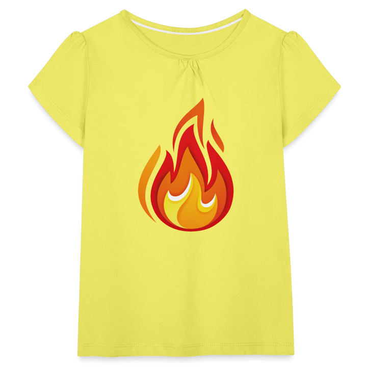 Girl’s T-Shirt with Ruffles - Divine Janisal Design
