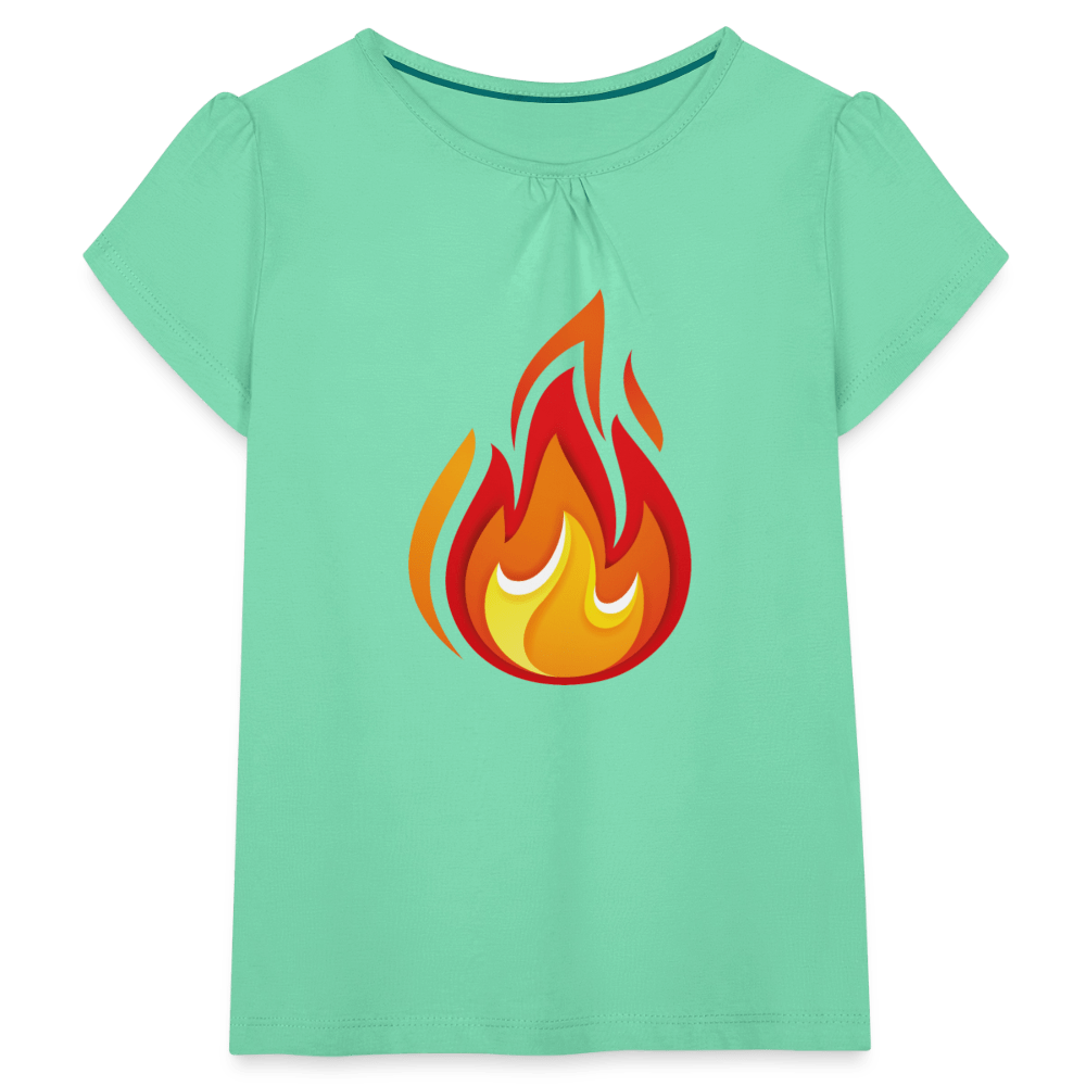 Girl’s T-Shirt with Ruffles - Divine Janisal Design