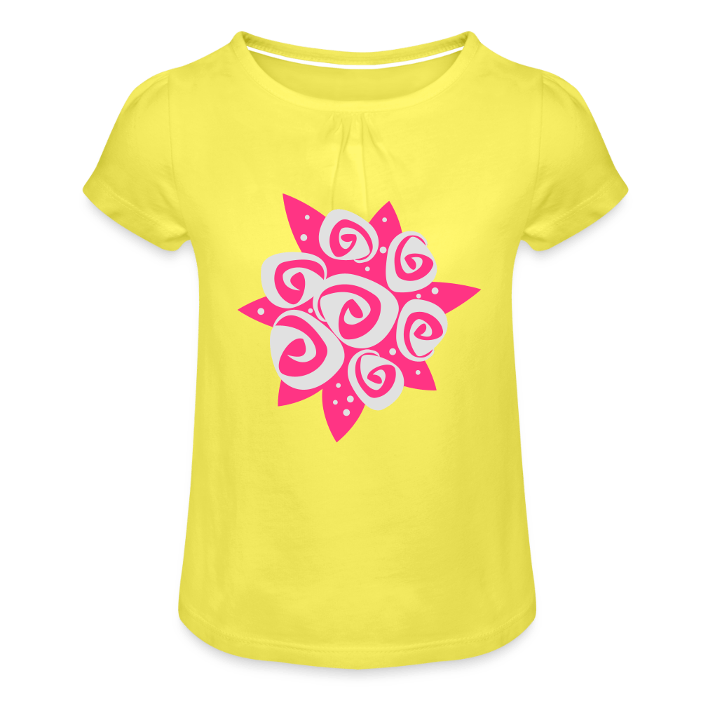 Girl’s T-Shirt with Ruffles - Divine Janisal Design