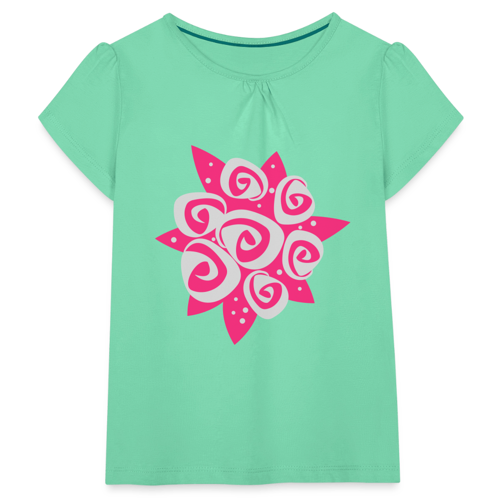 Girl’s T-Shirt with Ruffles - Divine Janisal Design