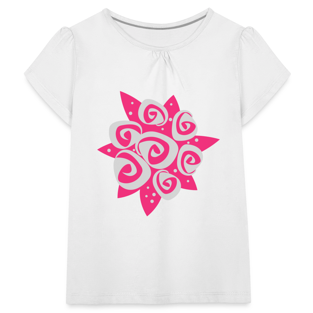Girl’s T-Shirt with Ruffles - Divine Janisal Design
