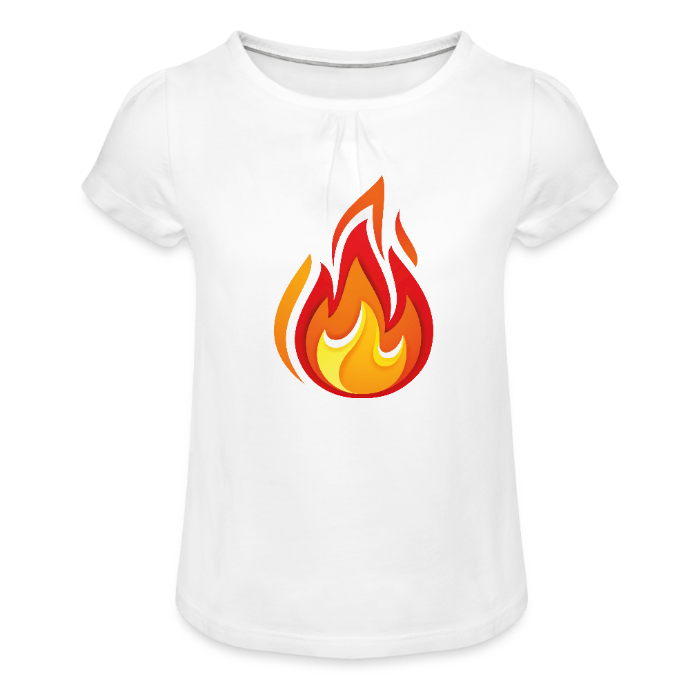 Girl’s T-Shirt with Ruffles - Divine Janisal Design