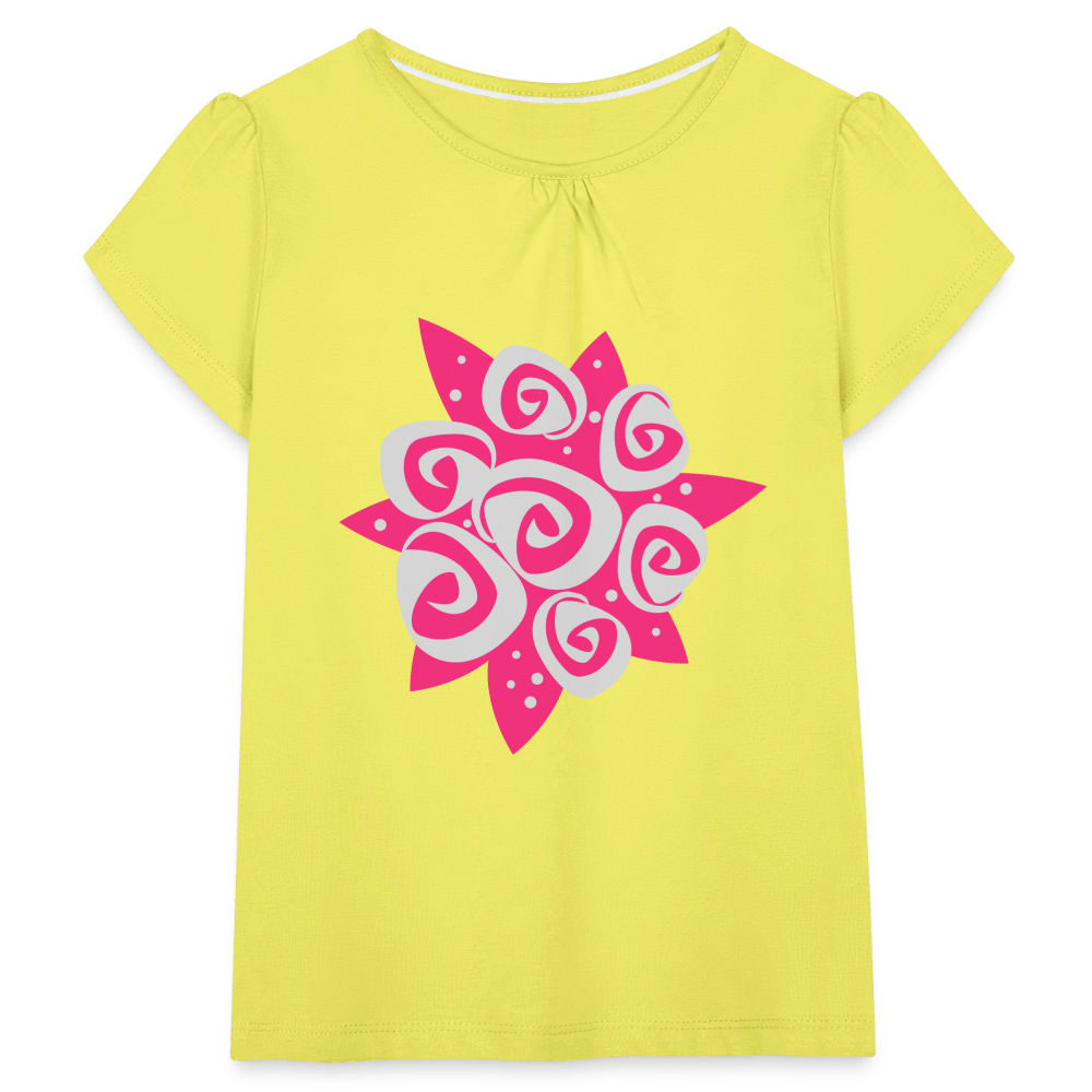 Girl’s T-Shirt with Ruffles - Divine Janisal Design