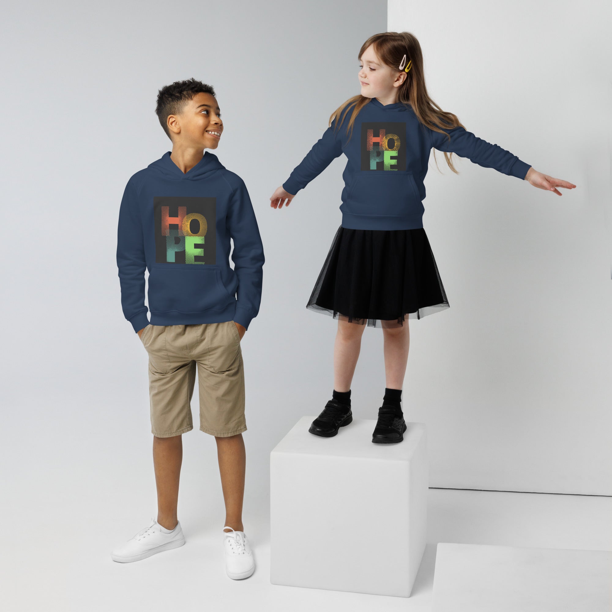Kids eco hoodie - Divine Janisal Design