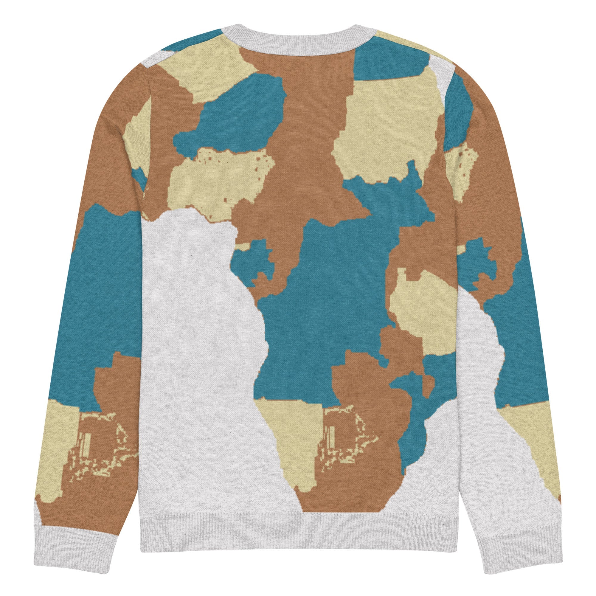 Knitted crew neck sweater - Divine Janisal Design