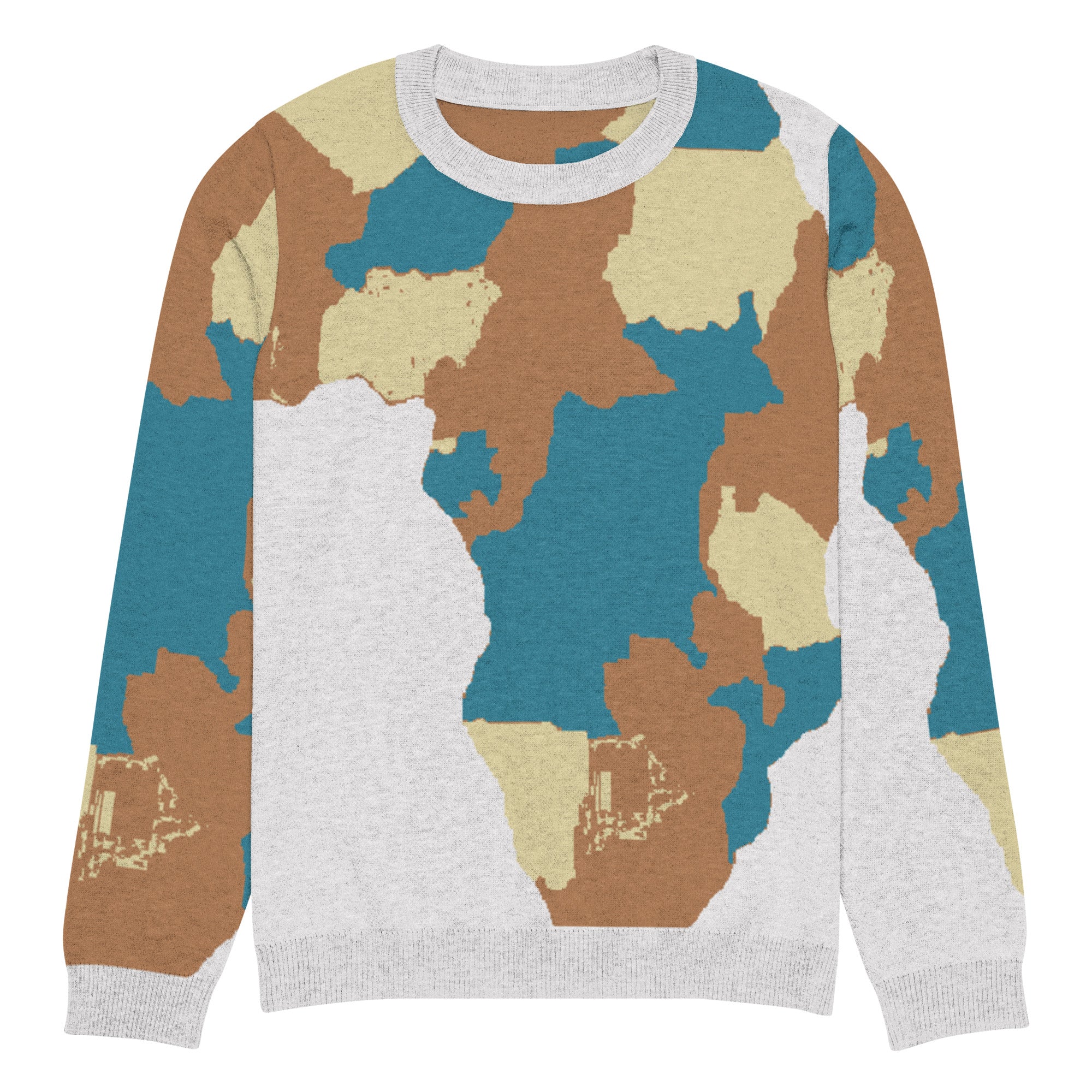 Knitted crew neck sweater - Divine Janisal Design