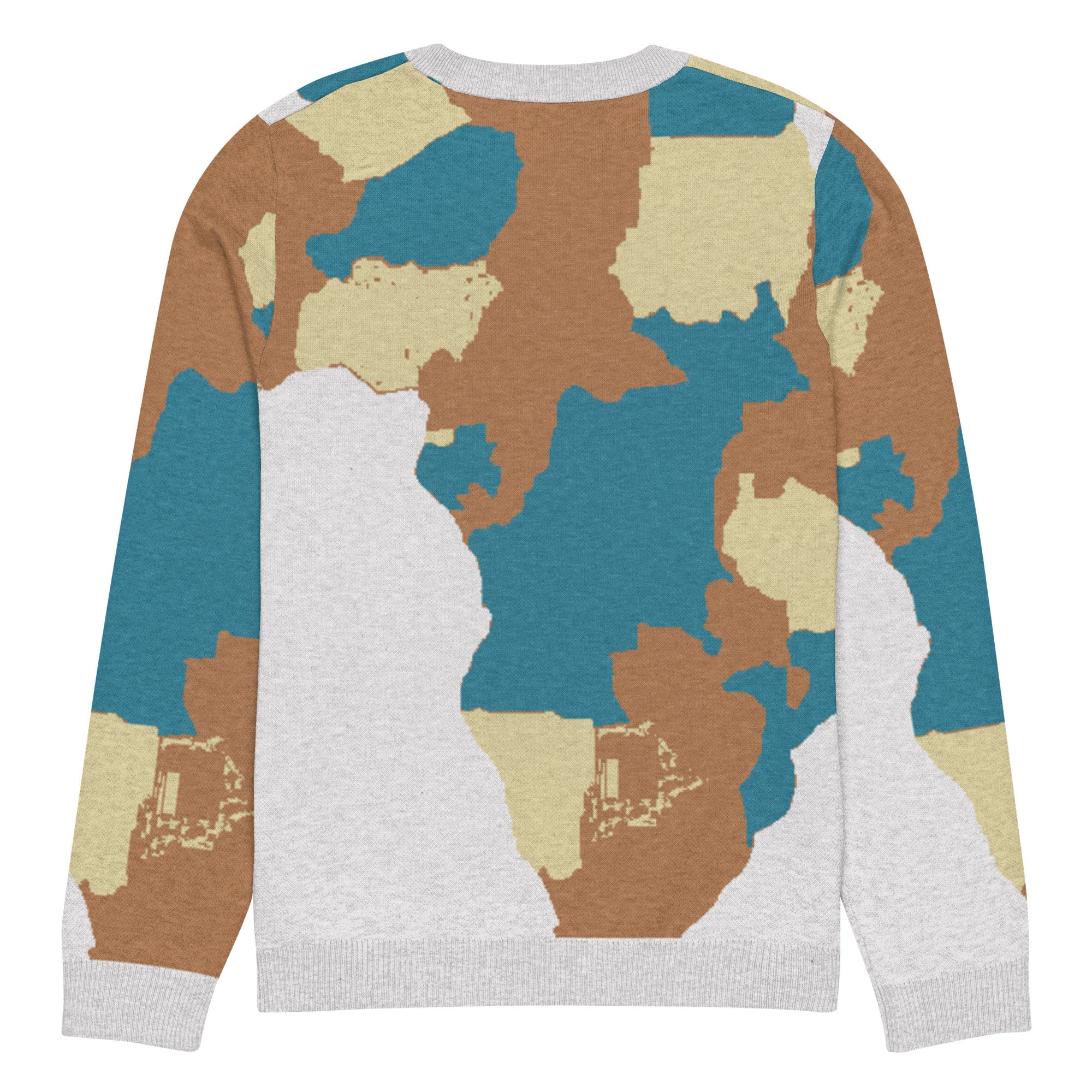 Knitted crew neck sweater - Divine Janisal Design