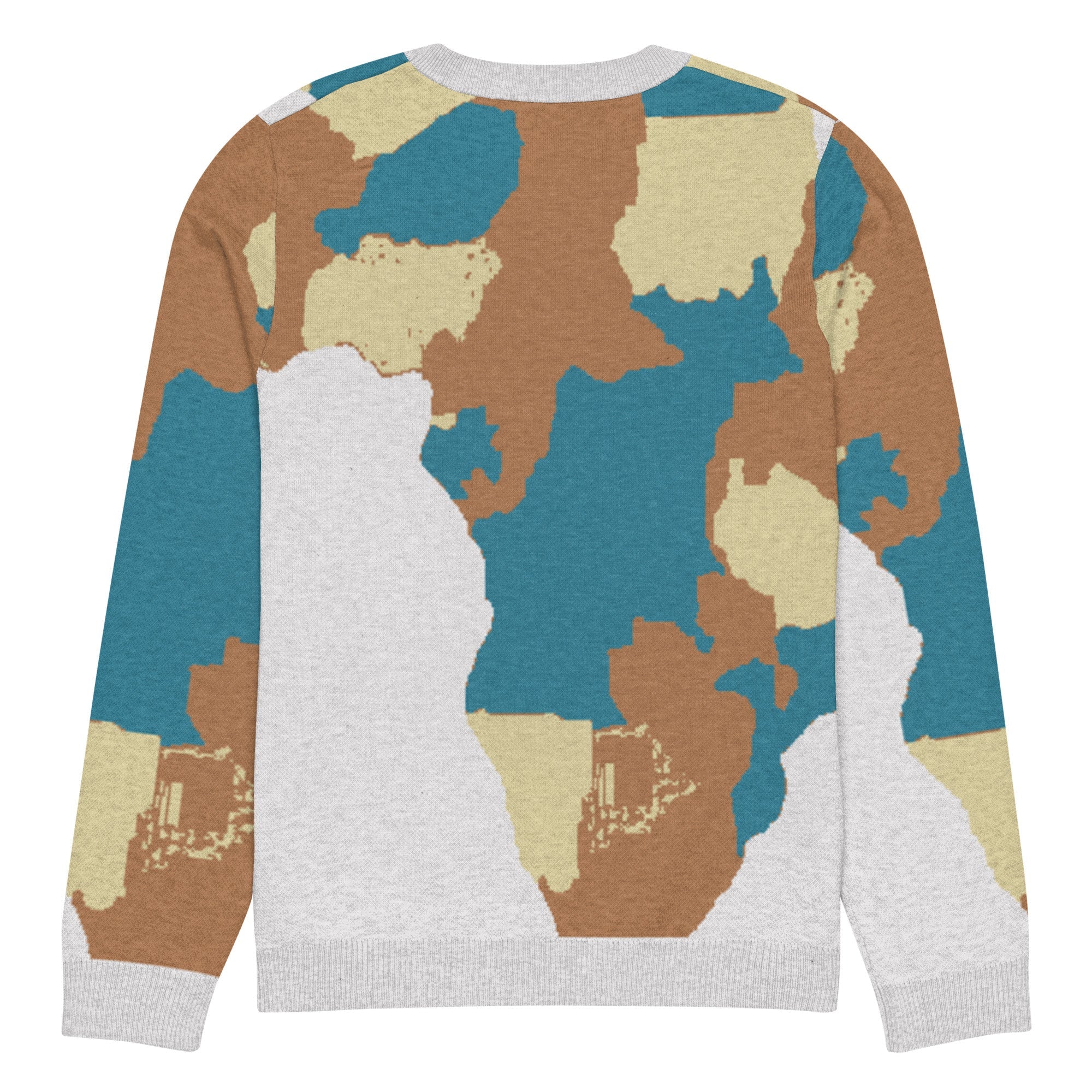 Knitted crew neck sweater - Divine Janisal Design