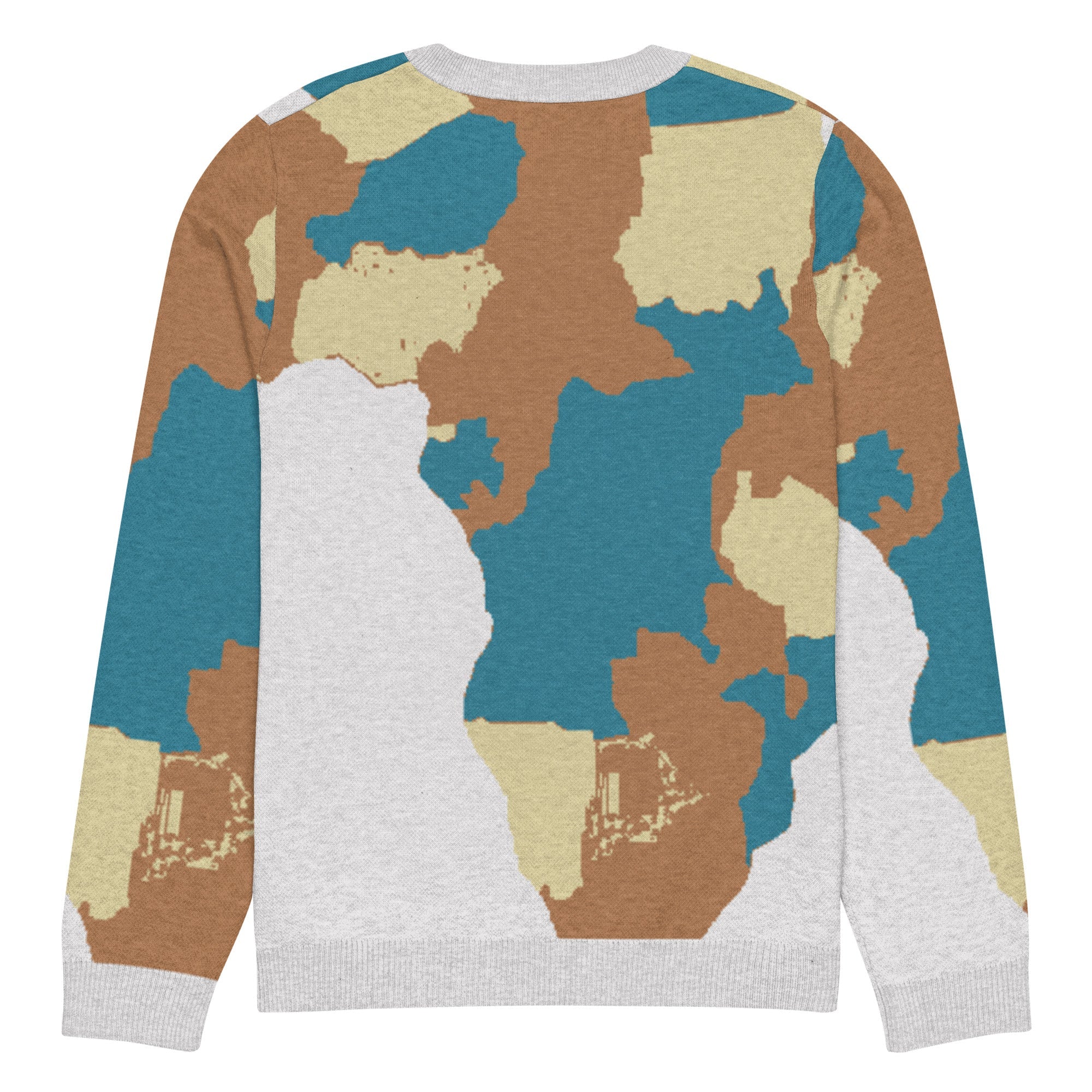 Knitted crew neck sweater - Divine Janisal Design