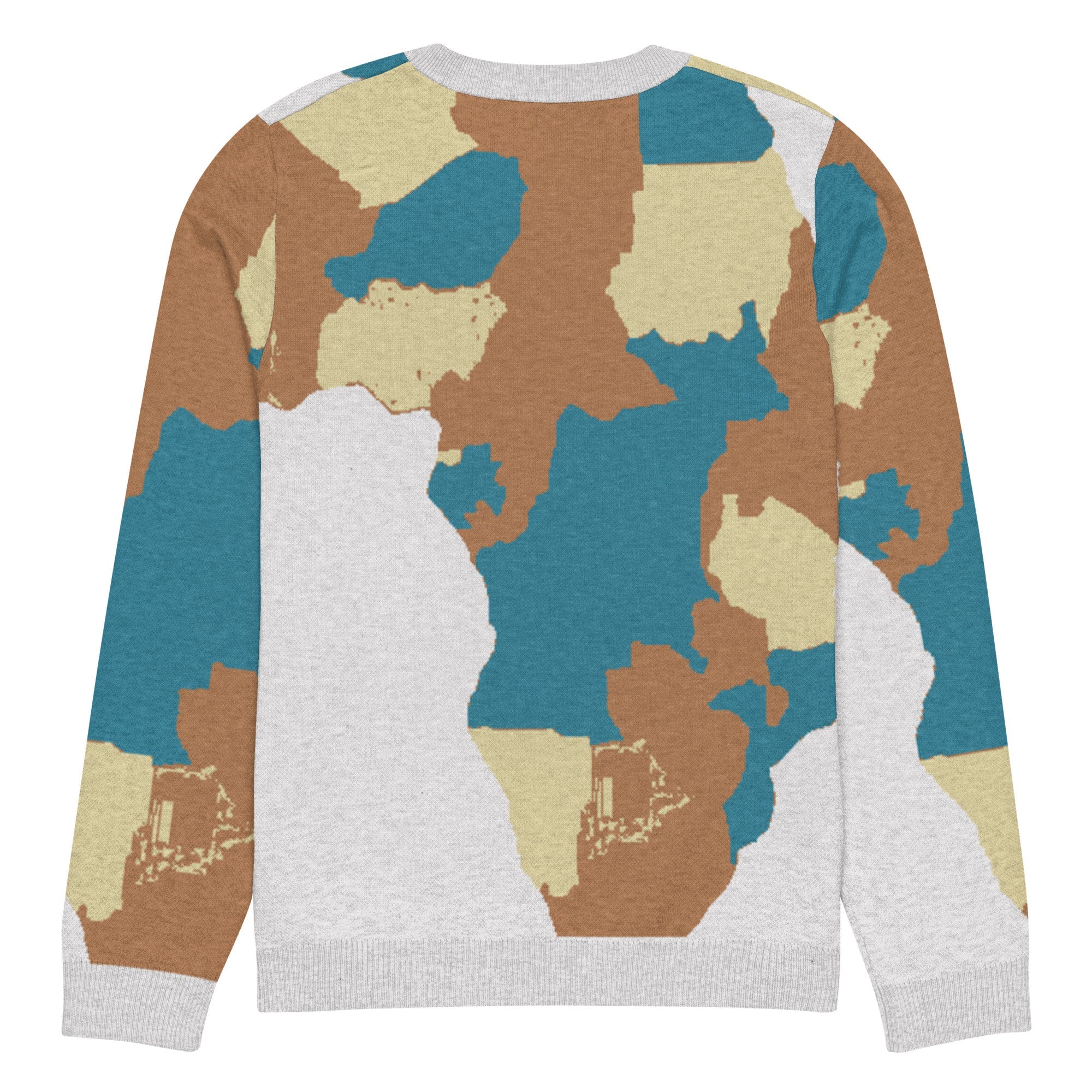 Knitted crew neck sweater - Divine Janisal Design