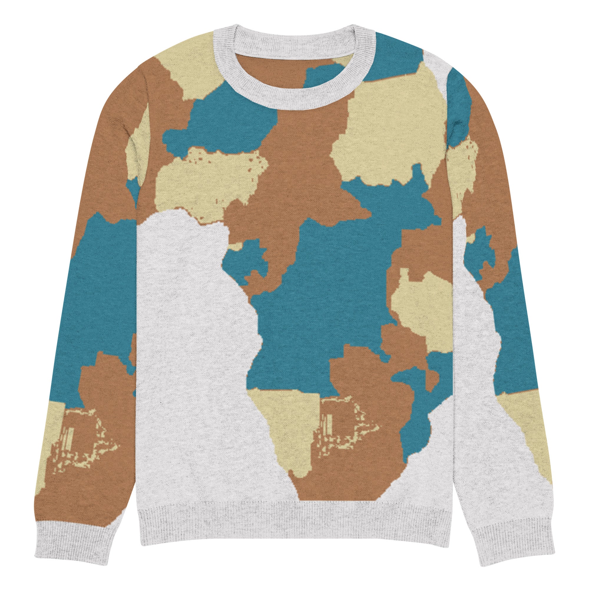 Knitted crew neck sweater - Divine Janisal Design