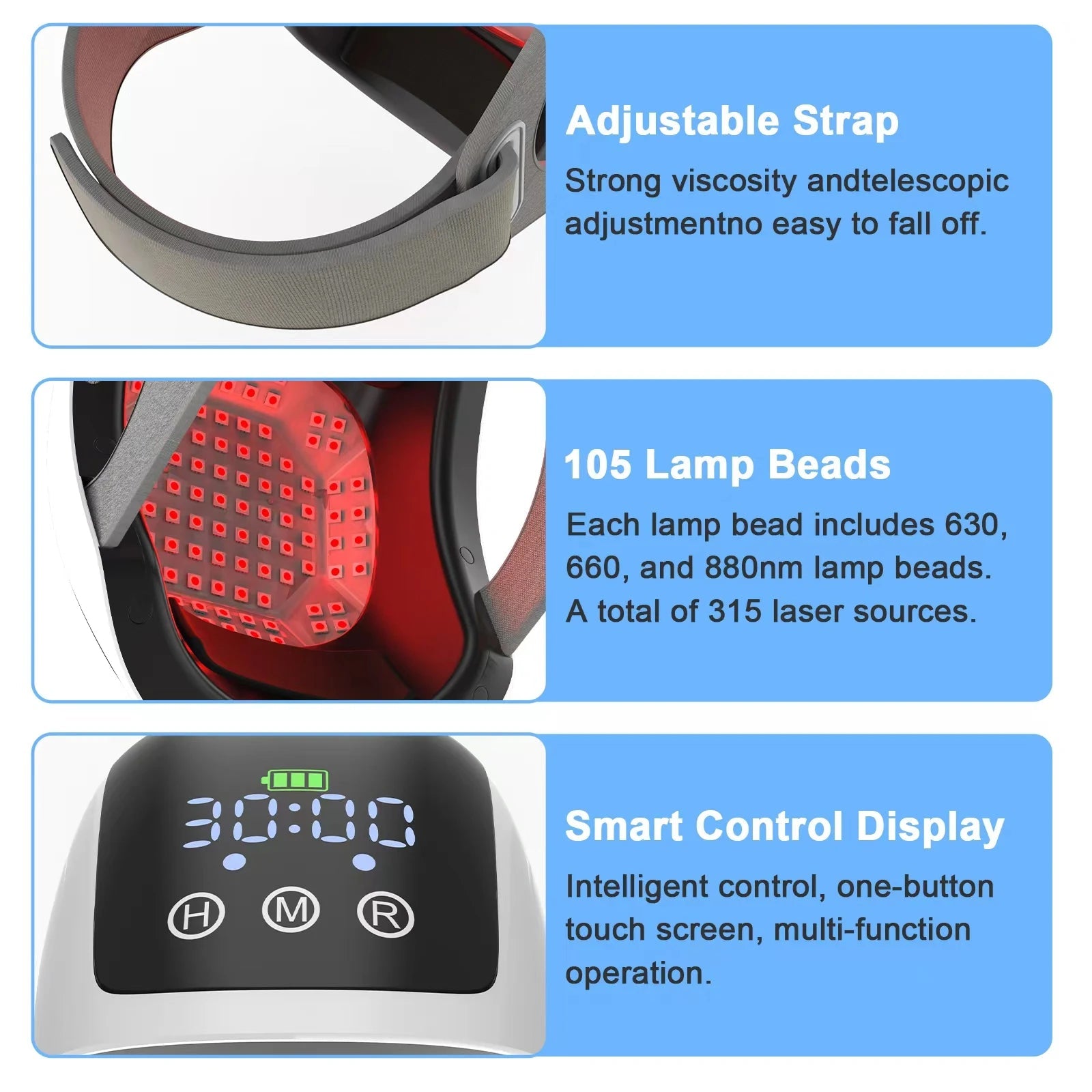 KTS Wireless Laser Therpay Device for Knee Pain Relief 3 in 1 Knee Massager Hot Compress for Osteoarthritis Elbow Leg Arthritis - Divinique