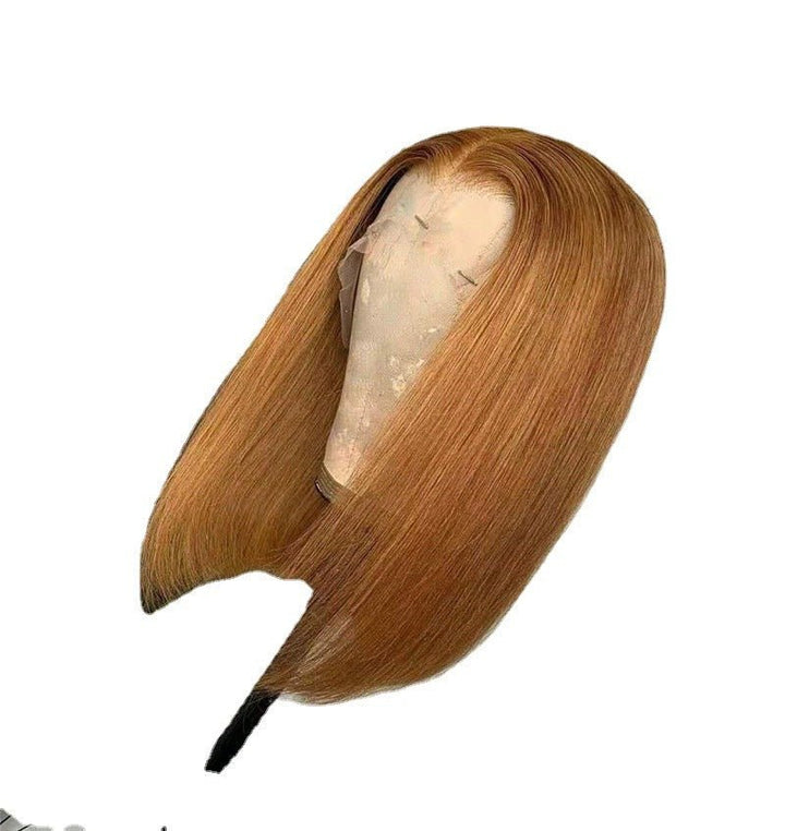 Lace Forehead Wig, Blond Human Hair Wig - Divine Janisal Design