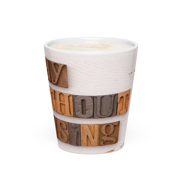 Latte mug - Divine Janisal Design