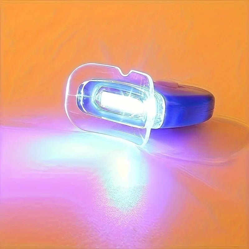 LED Teeth Whitening Light Whitening Blue Light UV Light Bleaching Laser Teeth Bleaching Whiten Lamp Personal Dentals Treatments - Divinique