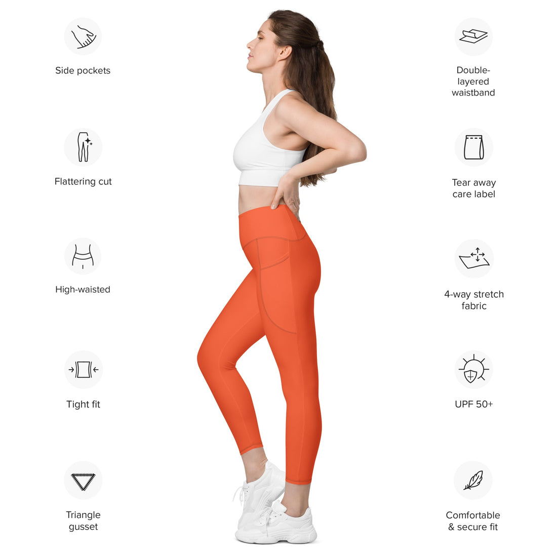Leggings with pockets - Divine Janisal Design