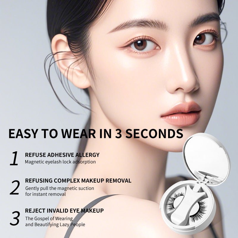 Magnetic False Eyelashes - Divine Janisal Design