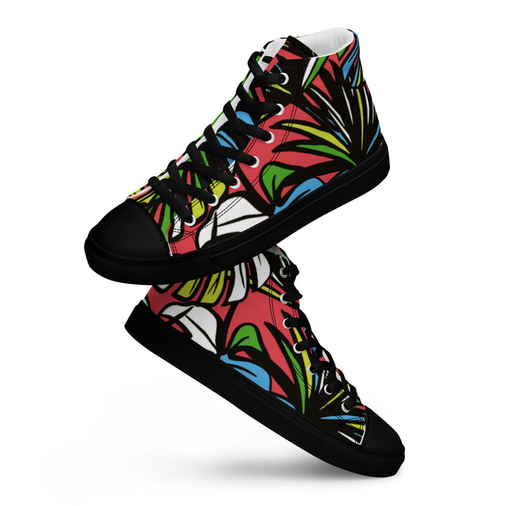 Men’s high top canvas shoes - Divine Janisal Design
