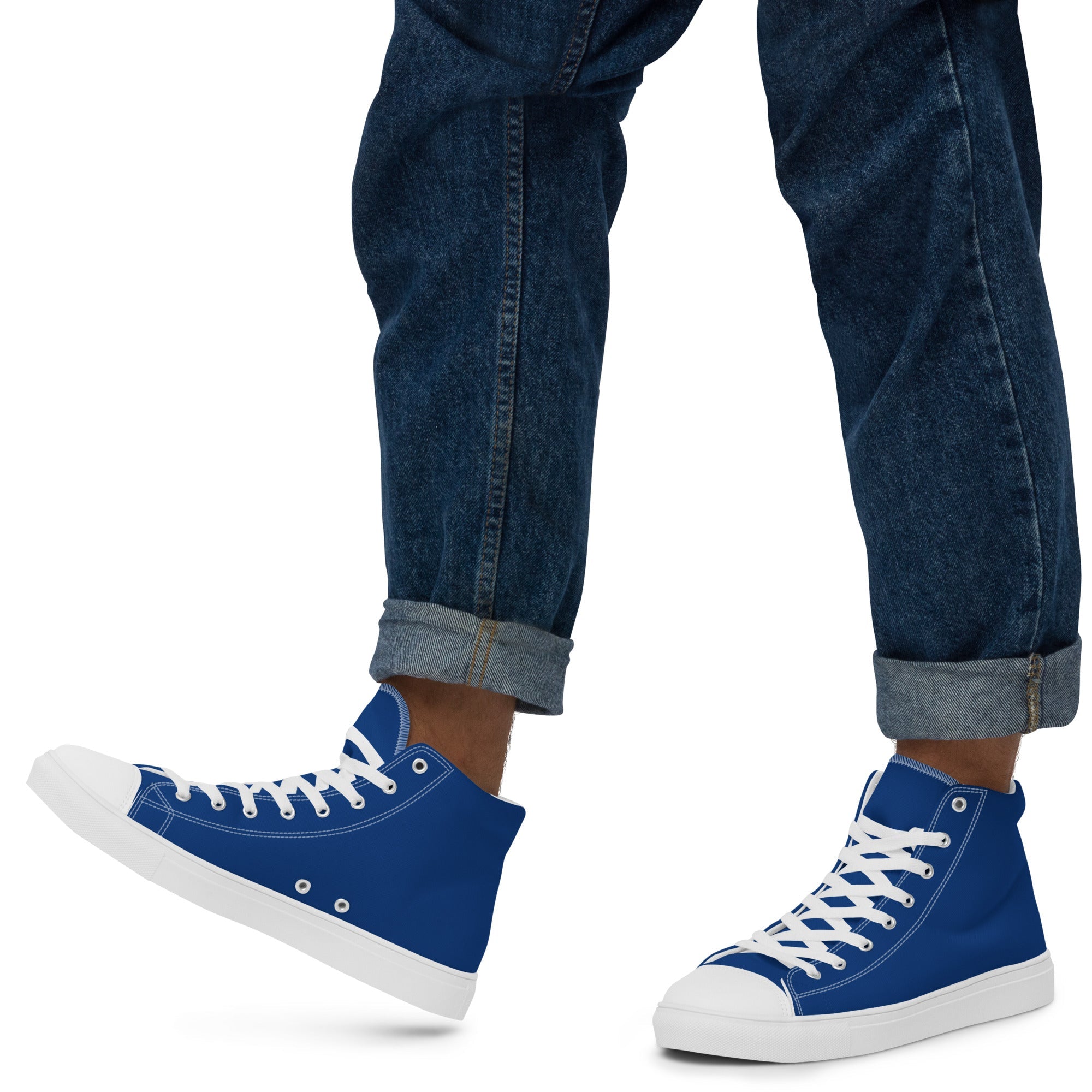 Men’s high top canvas shoes - Divine Janisal Design