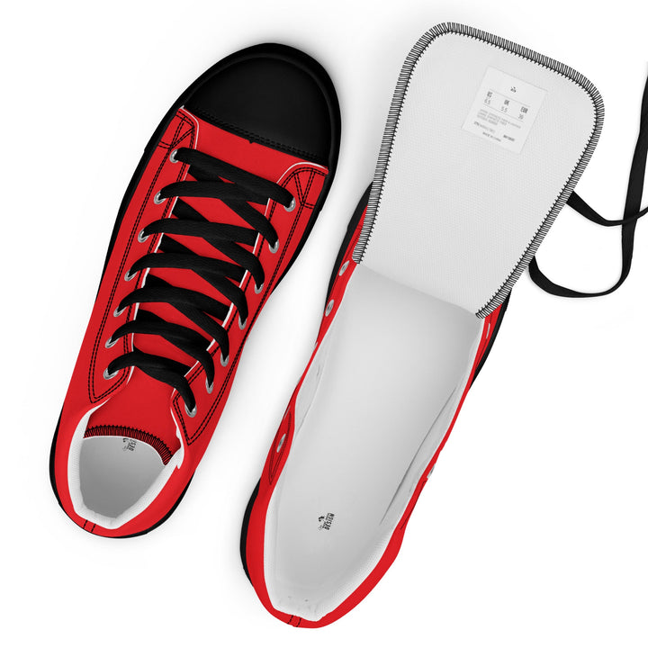 Men’s high top canvas shoes - Divine Janisal Design