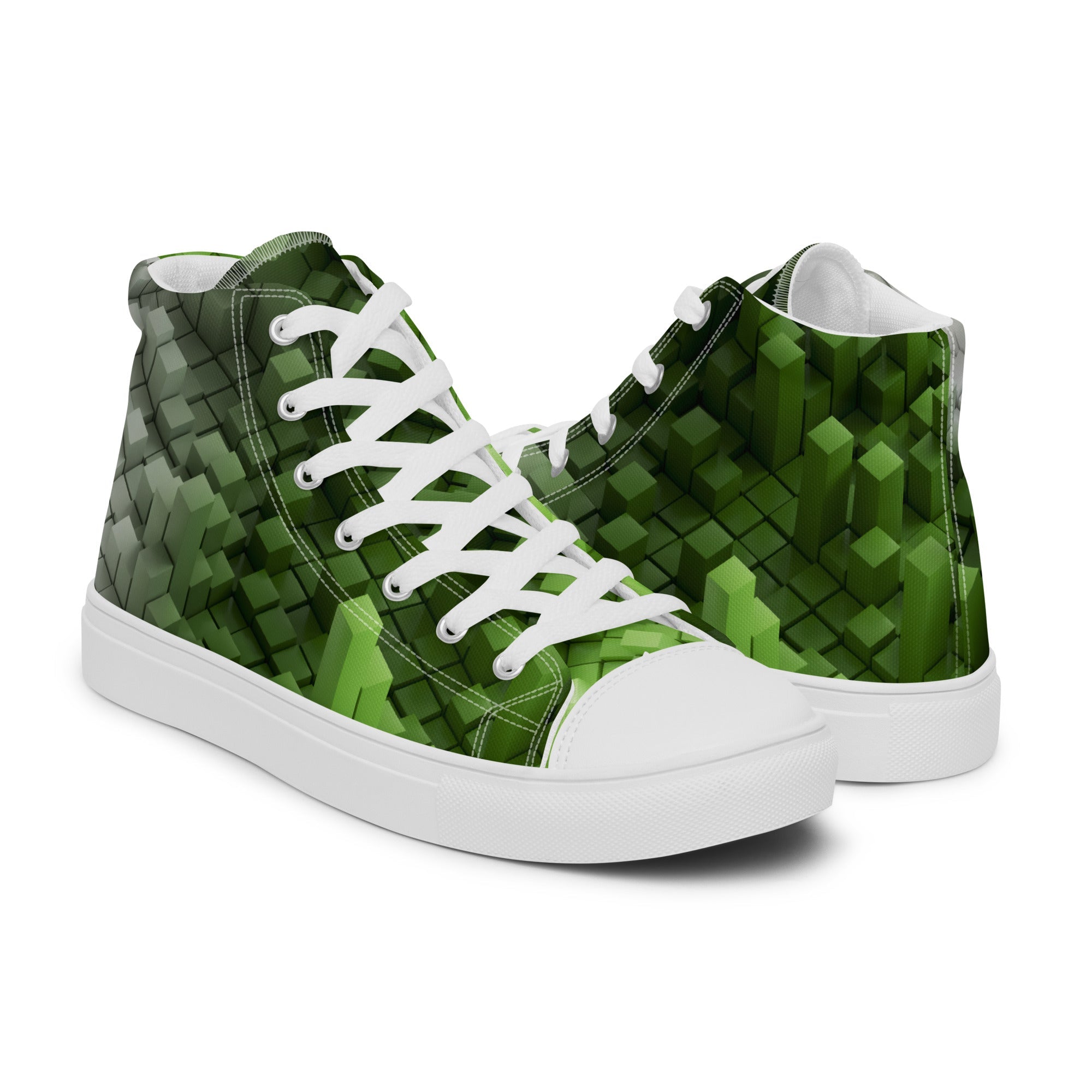Men’s high top canvas shoes - Divine Janisal Design