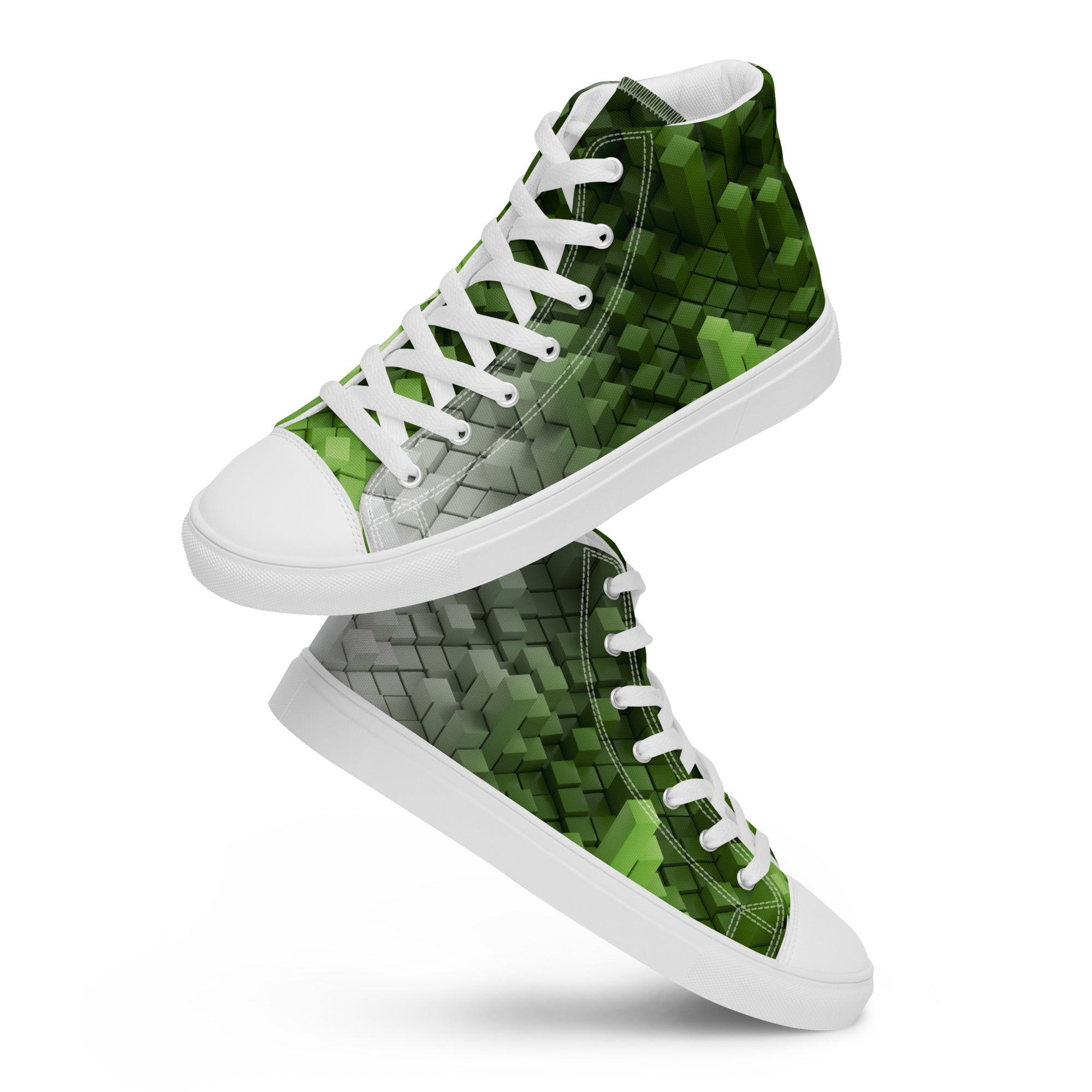 Men’s high top canvas shoes - Divine Janisal Design