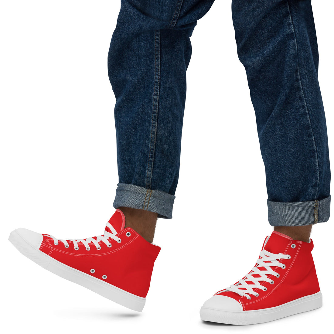 Men’s high top canvas shoes - Divine Janisal Design