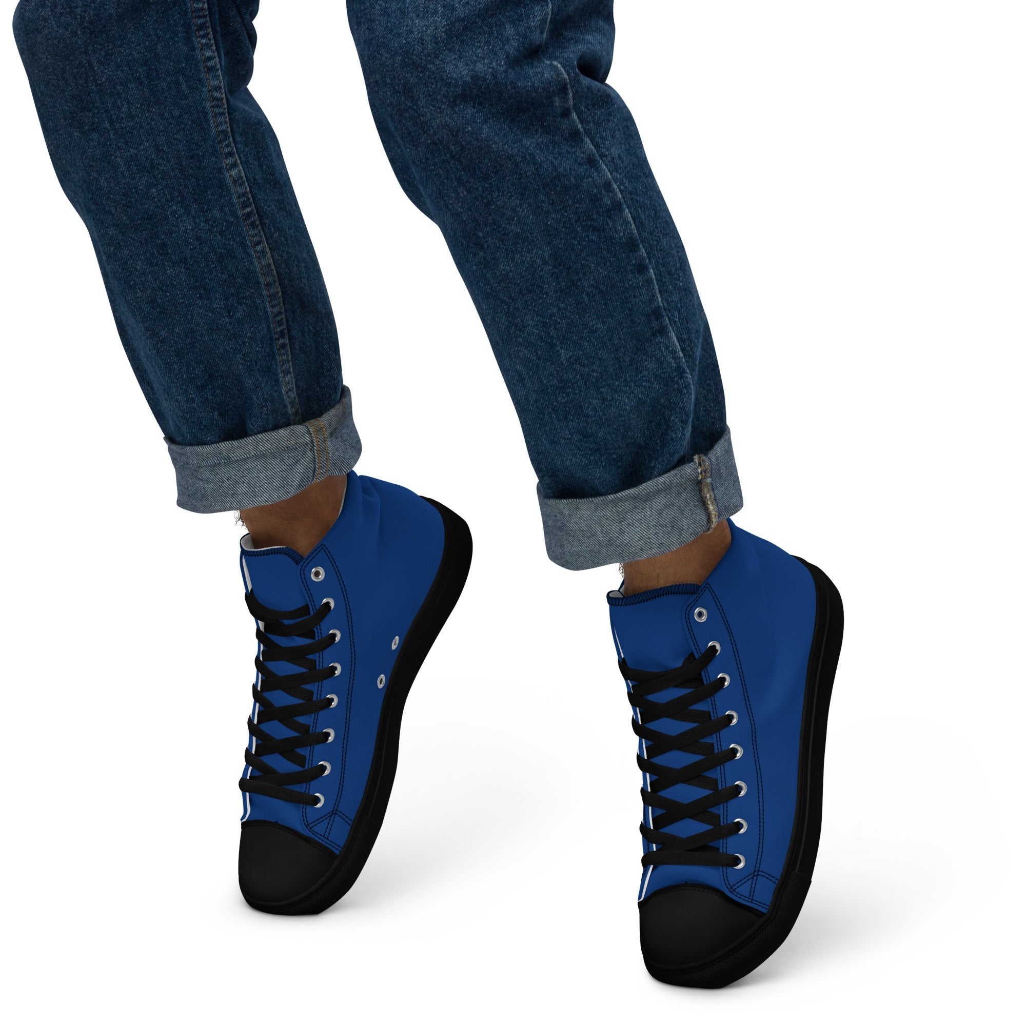 Men’s high top canvas shoes - Divine Janisal Design