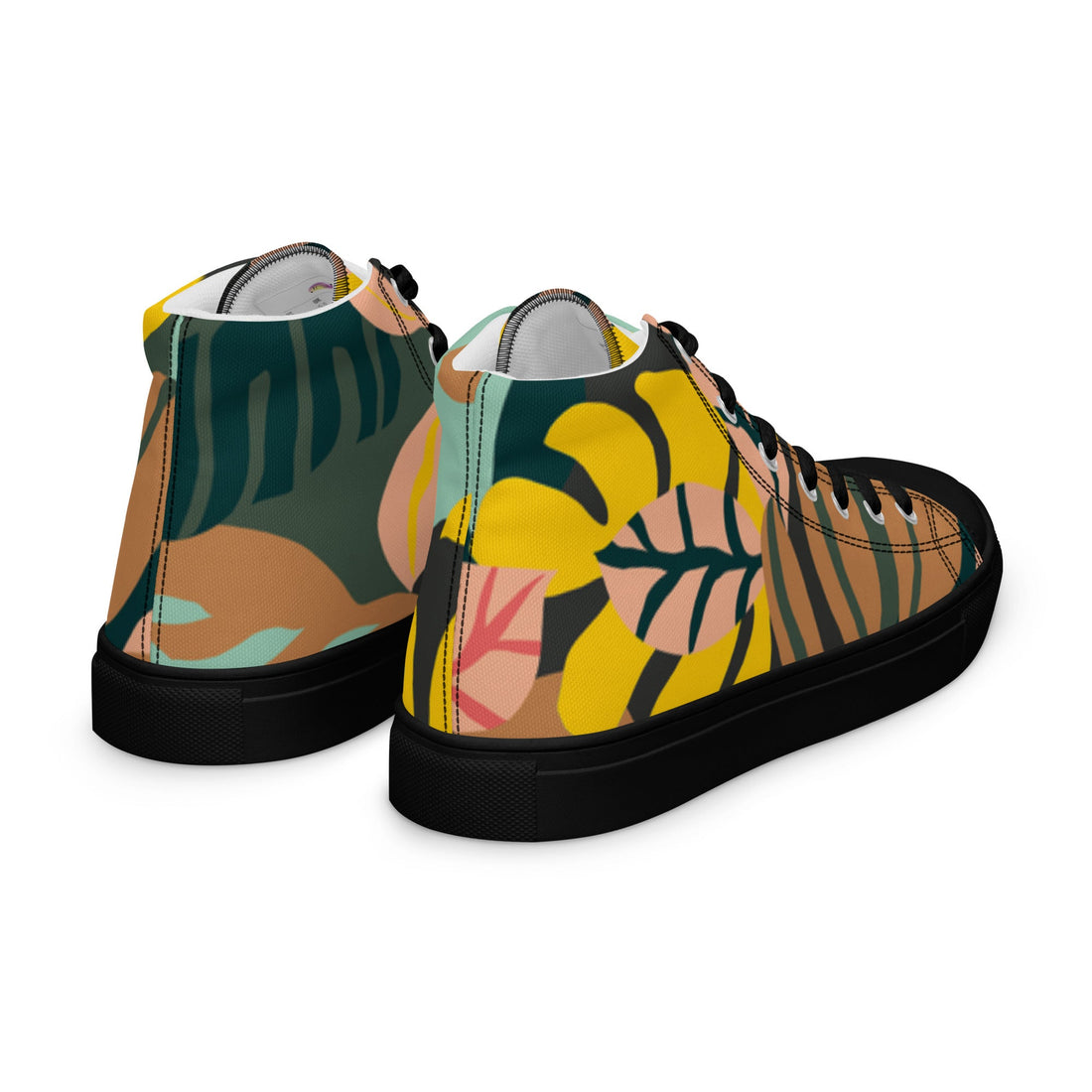Men’s high top canvas shoes - Divine Janisal Design