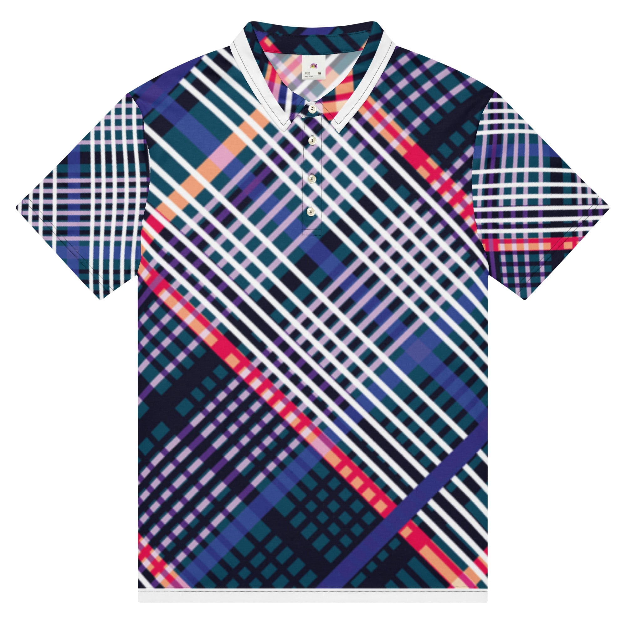 Men’s slim fit polo - Divine Janisal Design