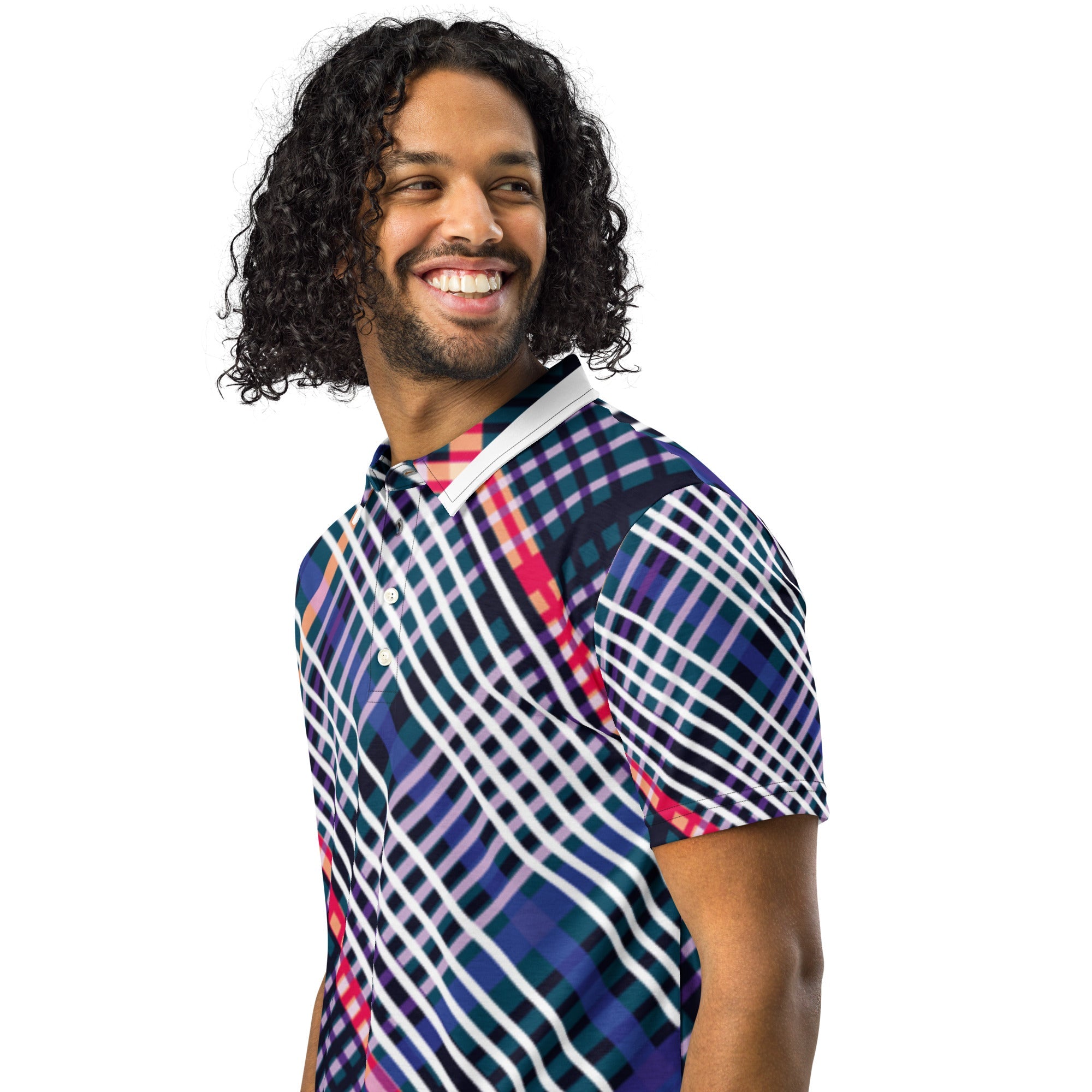 Men’s slim fit polo - Divine Janisal Design