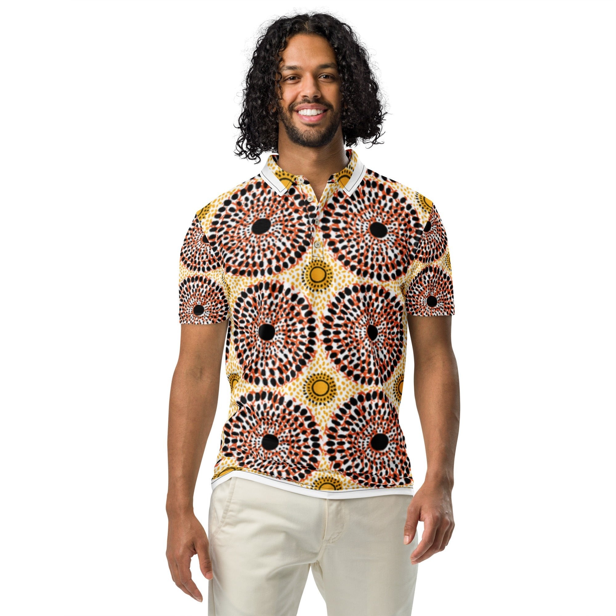 Men’s slim fit polo - Divine Janisal Design