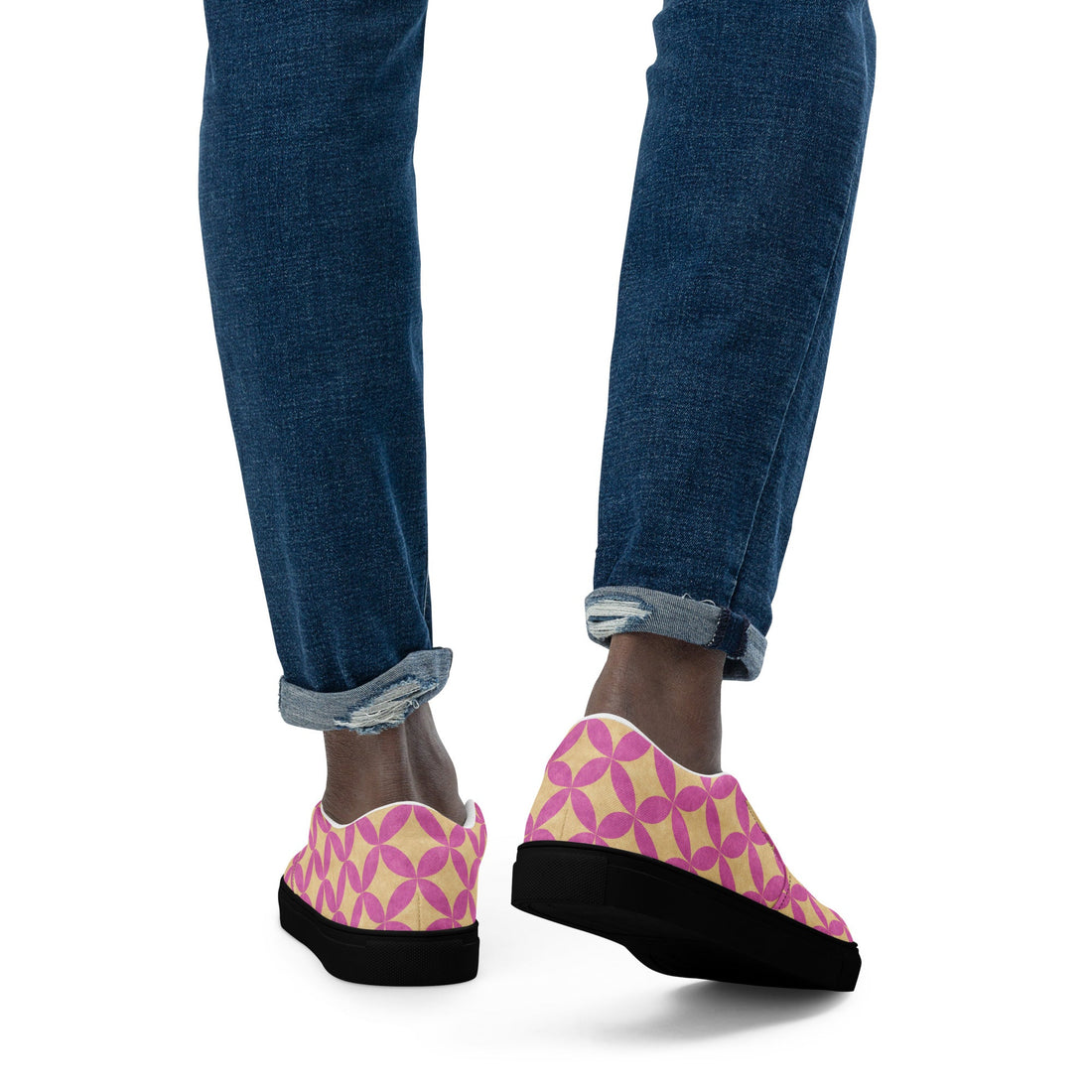 Men’s slip - on canvas shoes - Divine Janisal Design