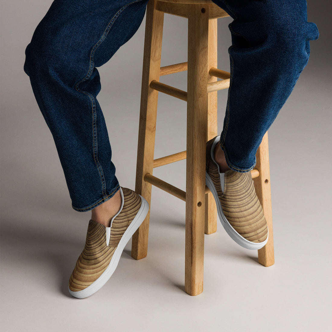 Men’s slip - on canvas shoes - Divine Janisal Design