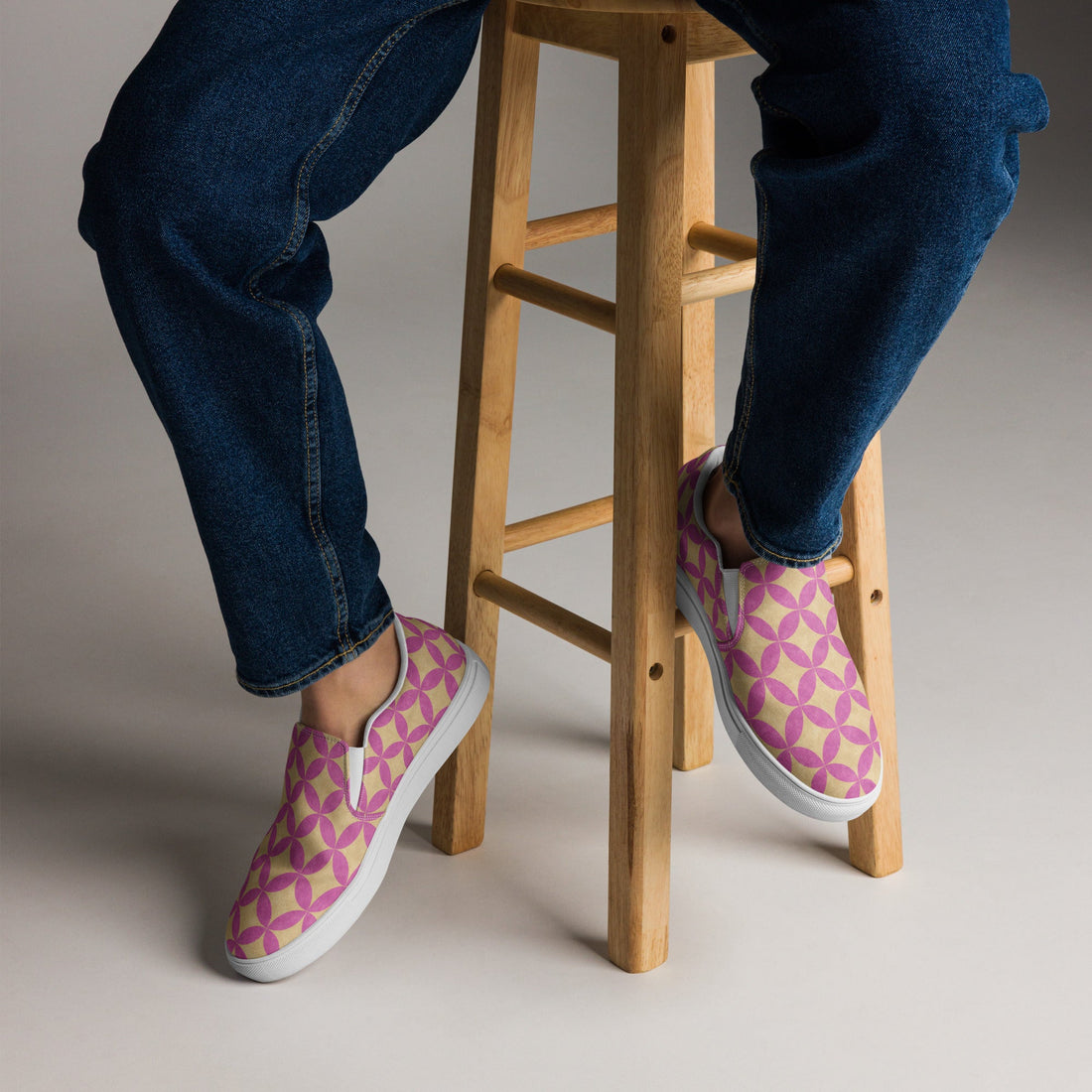 Men’s slip - on canvas shoes - Divine Janisal Design