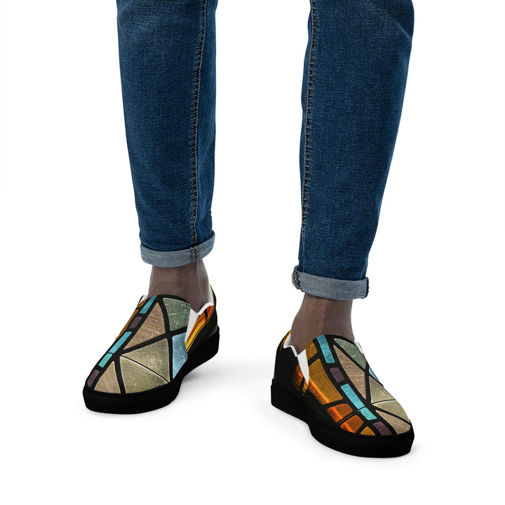 Men’s slip - on canvas shoes - Divine Janisal Design
