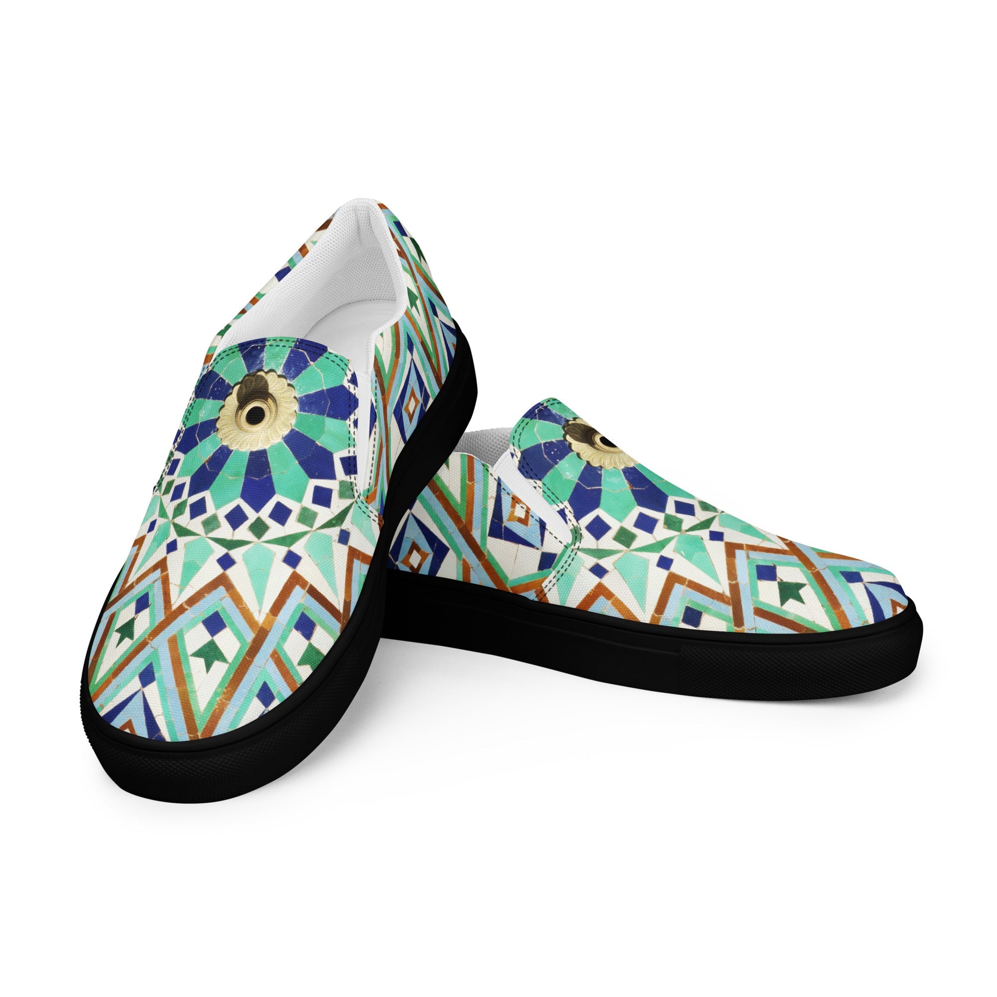 Men’s slip - on canvas shoes - Divine Janisal Design