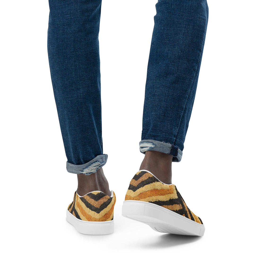 Men’s slip - on canvas shoes - Divine Janisal Design