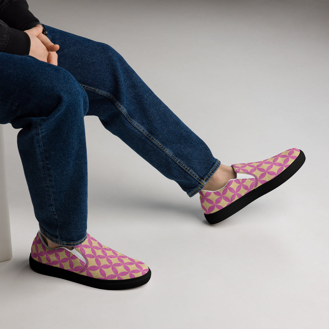 Men’s slip - on canvas shoes - Divine Janisal Design