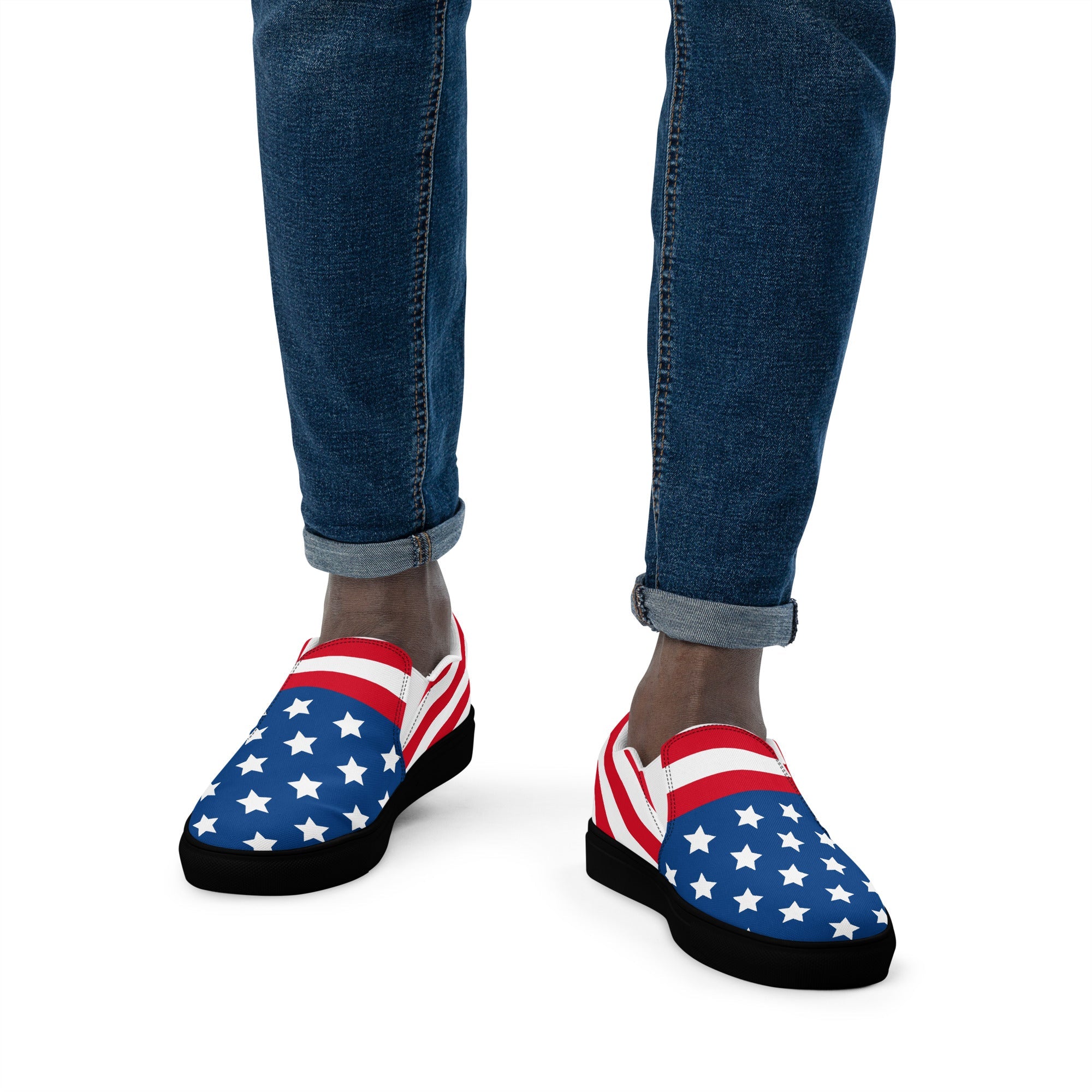 Men’s slip - on canvas shoes - Divine Janisal Design