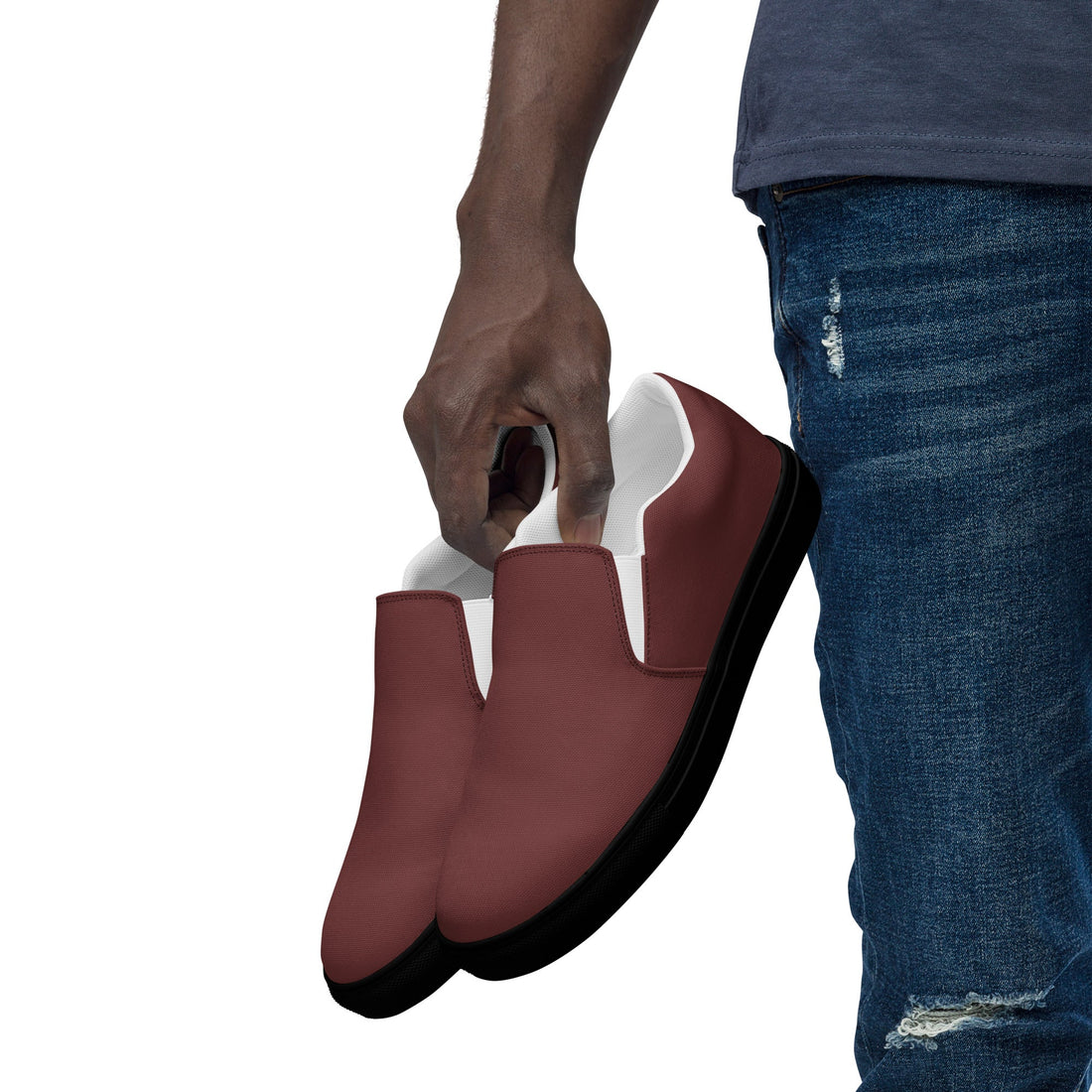 Men’s slip - on canvas shoes - Divine Janisal Design
