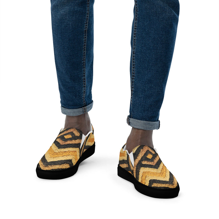 Men’s slip - on canvas shoes - Divine Janisal Design
