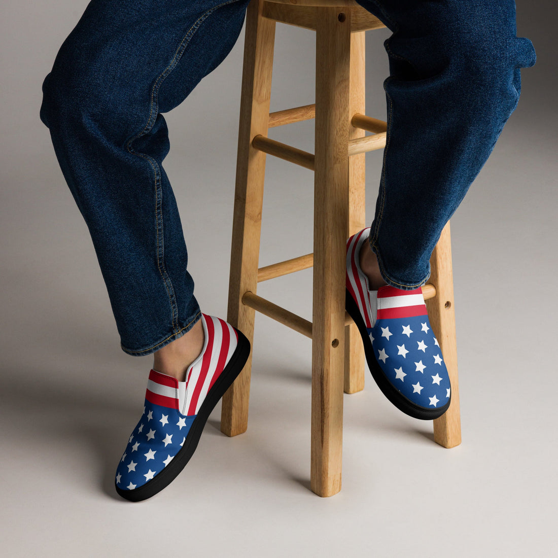 Men’s slip - on canvas shoes - Divine Janisal Design