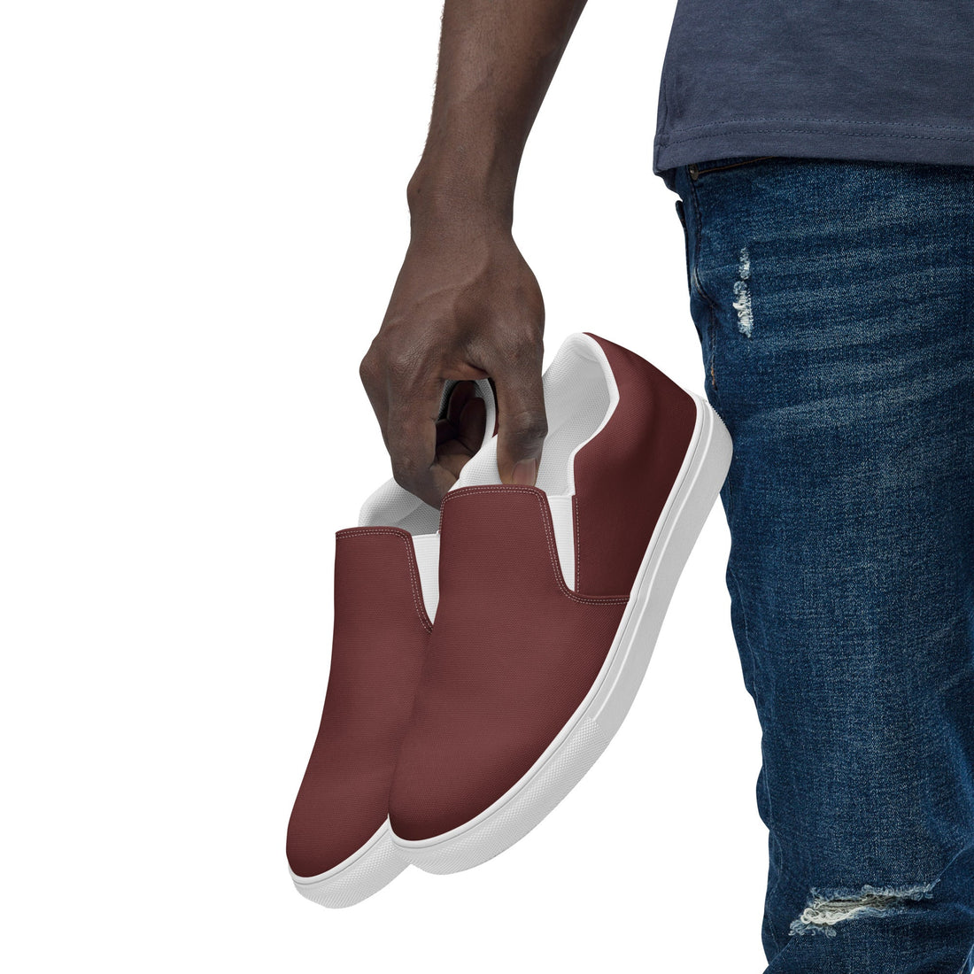 Men’s slip - on canvas shoes - Divine Janisal Design