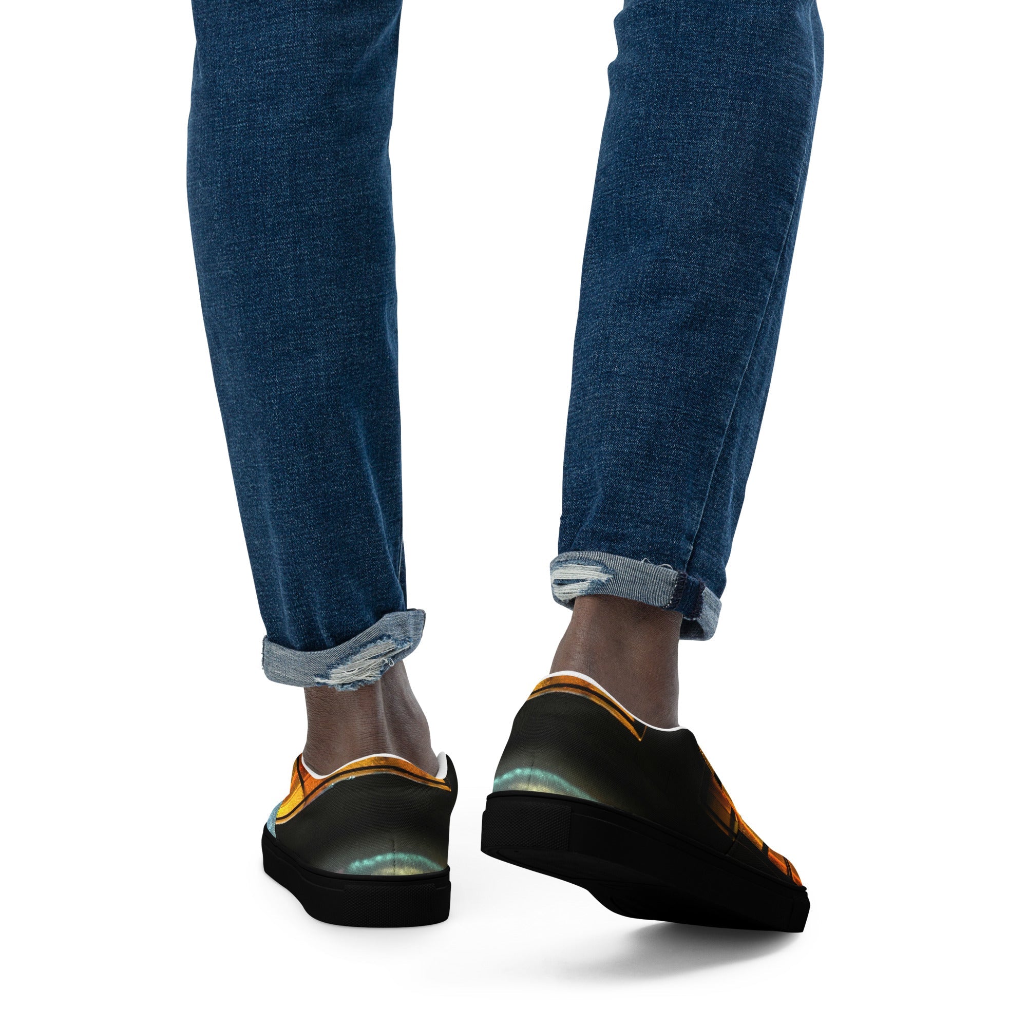 Men’s slip - on canvas shoes - Divine Janisal Design