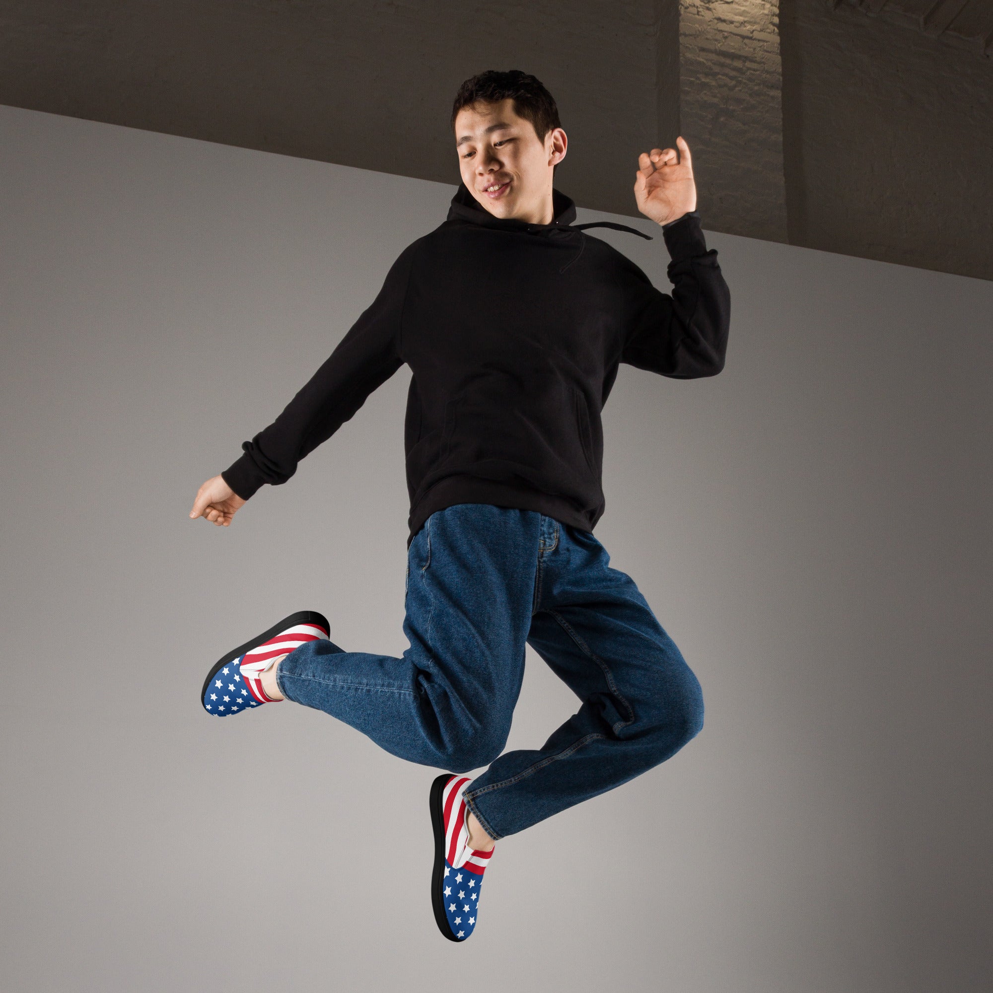 Men’s slip - on canvas shoes - Divine Janisal Design