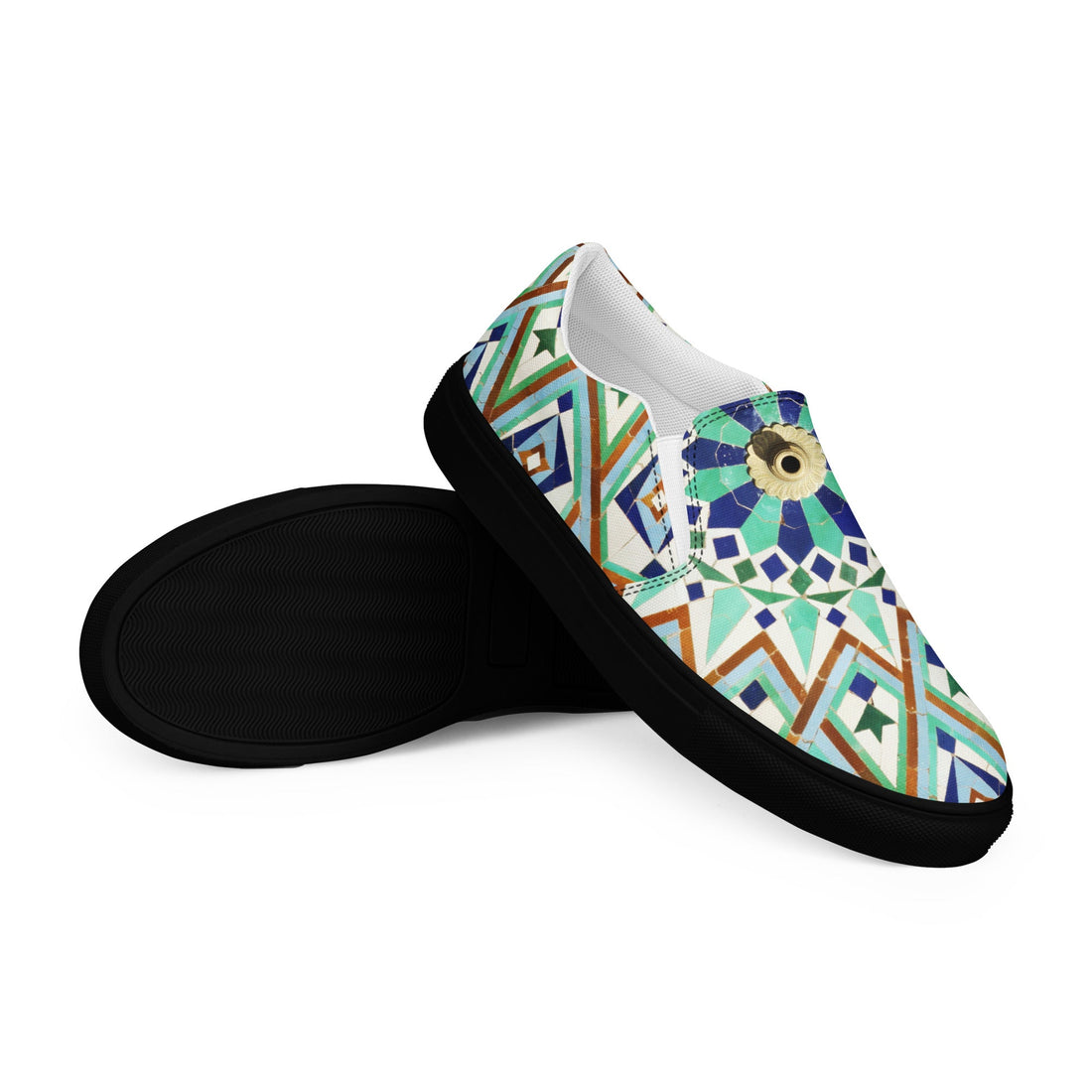 Men’s slip - on canvas shoes - Divine Janisal Design